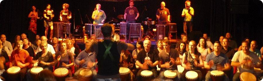 community drumming
